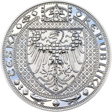 Náhled Reverzní strany - Nejkrásnější medailon III. Císař a král - 1 kg Ag Proof-like