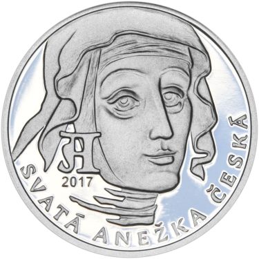 Náhled Averzní strany - 2017 - Proof - Svatoanežské dukáty - 2 dukát Ag