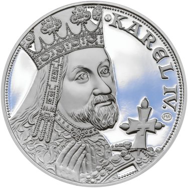 Náhled Averzní strany - 2019 - Proof - Karel IV - 5 dukát Ag