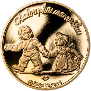 Náhled Averzní strany - ČT-Chaloupka na vršku 1 Oz Au Proof