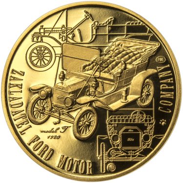 Náhled Reverzní strany - Henry Ford - 150. výročí narození Au proof