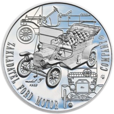 Náhled Reverzní strany - Henry Ford - 150. výročí narození Ag proof