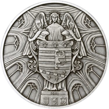 Náhled Reverzní strany - Košice - stříbro 1 Oz patina