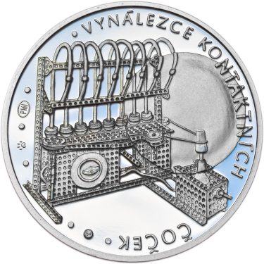 Náhled Reverzní strany - Otto Wichterle - 100. výročí narození Ag proof