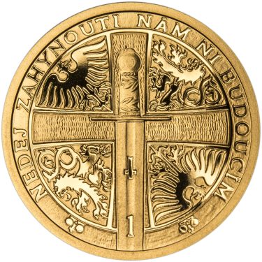 Náhled Reverzní strany - 2014 - Proof - Svatováclavské dukáty - 1 dukát Au