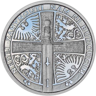 Náhled Reverzní strany - 2017 - Proof - Svatováclavské dukáty - 1 dukát Ag