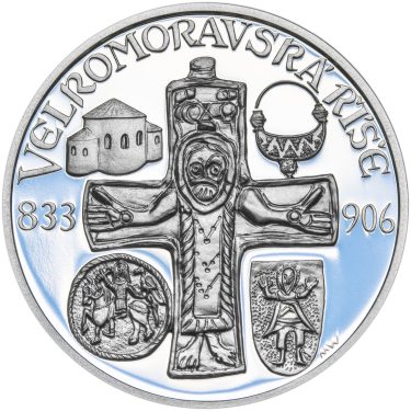 Náhled Averzní strany - Velká Morava - 1 Oz stříbro Proof