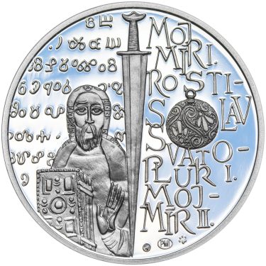 Náhled Reverzní strany - Velká Morava - 1 Oz stříbro Proof