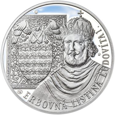 Náhled Reverzní strany - Erb Košice - 1 Oz stříbro b.k.