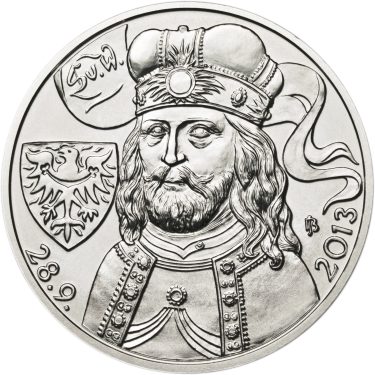 Náhled Reverzní strany - Relikvie sv. Václava - II. - 1 Oz Ag b.k.