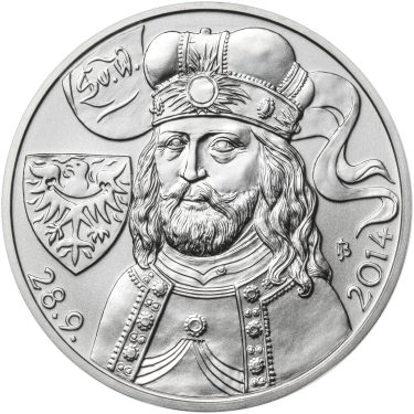 Náhled Reverzní strany - Relikvie sv. Václava - vzor 2 - Ag malá REVERSE Proof