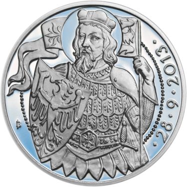 Náhled Reverzní strany - Relikvie sv. Václava - I. - 1 Oz Ag Proof