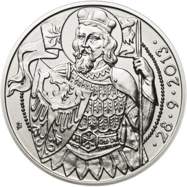 Náhled Reverzní strany - Relikvie sv. Václava - I. - 1 Oz Ag b.k.