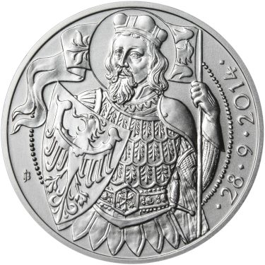 Náhled Reverzní strany - Relikvie sv. Václava - vzor 1 - 1 Oz Ag REVERSE Proof